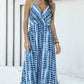 Tie-Dye Spaghetti Strap Maxi Dress